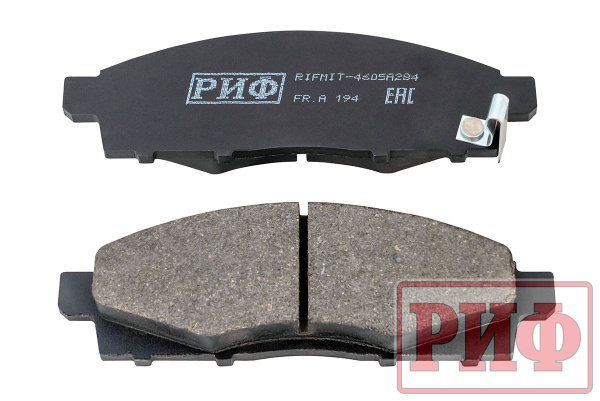 Колодки тормозные РИФ Mitsubishi L200 2005+, Pajero Sport 2008-2015 Колодки тормозные РИФ Mitsubishi L200 2005+, Pajero Sport 2008-2015
