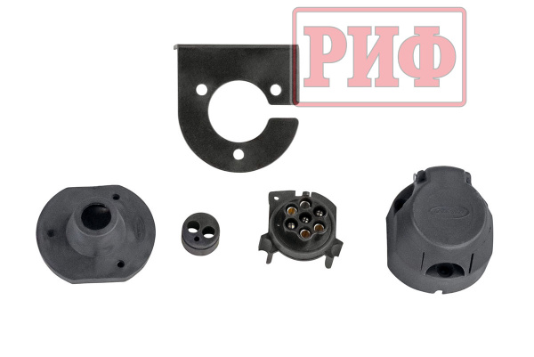 Фаркоп для заднего бампера РИФ с площадкой под лебёдку (без шара и переходника)