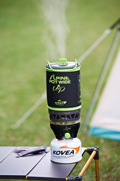 Горелка газовая Kovea Alpine Pot Wide Up 1,5L