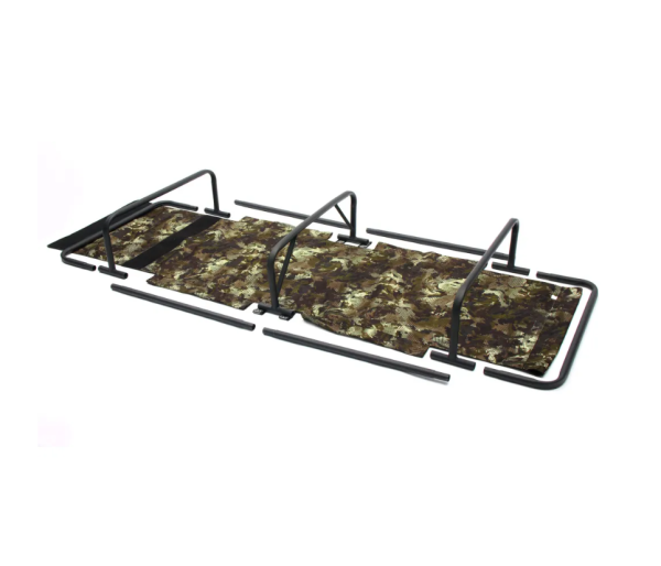 Раскладушка туристическая в чехле "Т.И.Ш.Ь 2", 1700х700х230 мм, макс. нагрузка 150 кг, КМФ