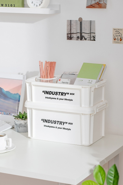 2 Контейнер IRIS для хранения, без крышки, белый