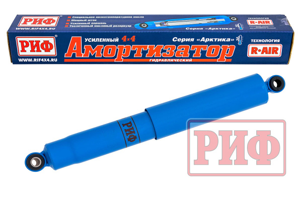 Амортизатор РИФ "Арктика" задний Mitsubishi Pajero Sport 1, 2, 3 и Pajero I (1988-1991) лифт 40 мм