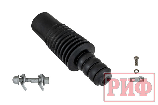 Амортизатор усиленный РИФ передний газовый Renault Duster (2010-2022), Nissan Terrano 2014+ 4х4 штатный и лифт 0-40 мм
