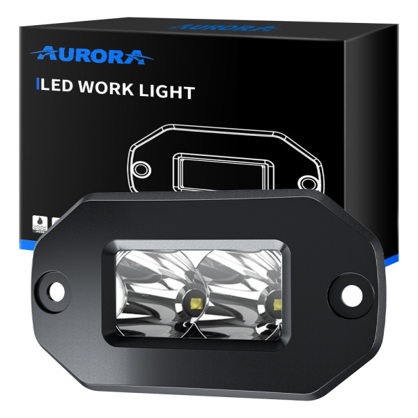 Фары дальнего света AURORA 76x38 мм 20W LED