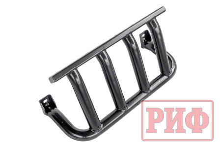 Бампер передний силовой/защита штатного бампера РИФ УАЗ Патриот 2015+ с защитой рулевых тяг стандарт