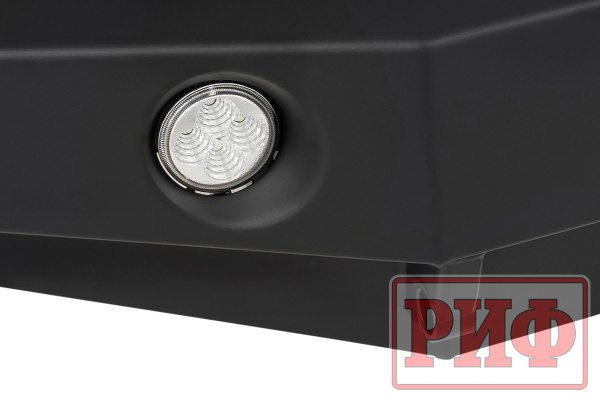 Бампер РИФ силовой передний Toyota Land Cruiser 105 с доп. фарами и защитной дугой