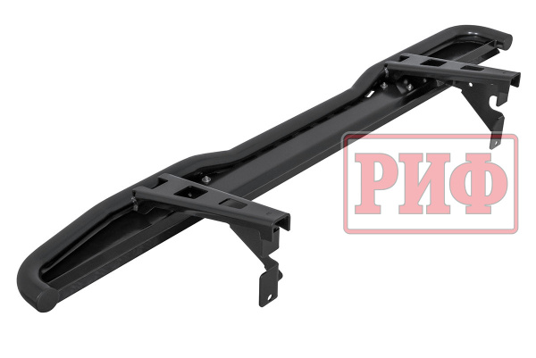 Пороги РИФ силовые Toyota Land Cruiser Prado 120 черные
