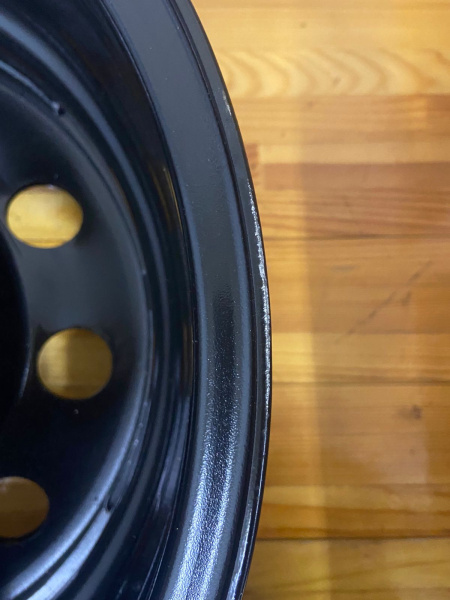 1 Диск усиленный УАЗ стальной черный 5x139,7 7xR16 d110 ET-3 (уценка)