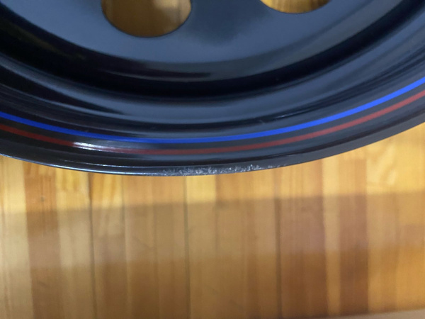 Диск усиленный Тойота Ниссан стальной черный 6x139,7 8xR17 d110 ET-0 (уценка)