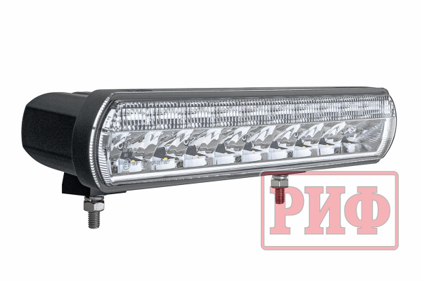 Светодиодная фара водительского света РИФ с ДХО 318 мм 50W