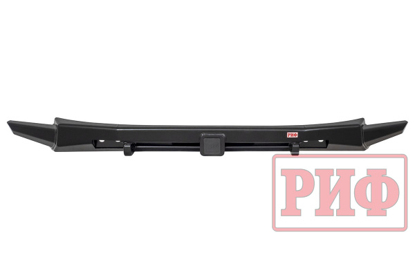 Бампер РИФ силовой передний Mitsubishi Pajero Sport 2015-2020 с фаркопом и защитой радиатора