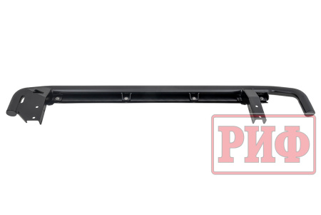 Пороги РИФ силовые Lada Niva Travel (черный алюминий)