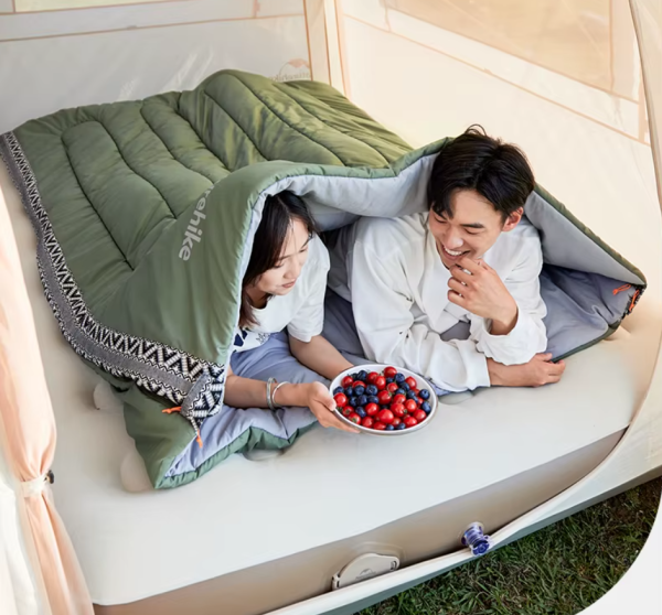 4 Мешок спальный Naturehike L150, 190х75см, (ТК: +13C), (правый), зеленый 4 Мешок спальный Naturehike L150, 190х75см, (ТК: +13C), (правый), зеленый