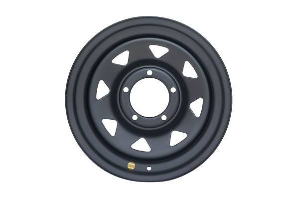 Диск усиленный УАЗ стальной черный (матовый) 5x139,7 8xR16 d110 ET-3 (треугольник мелкий)