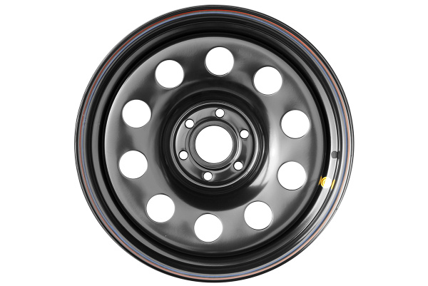 Диск усиленный Nissan Navara D40 3.0TD стальной черный 6x114,3 8xR17 d66 ET+25
