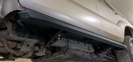 Пороги РИФ силовые Toyota Land Cruiser Prado 120