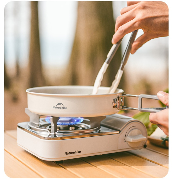 1 Сковорода туристическая Naturehike, керамическое покрытие