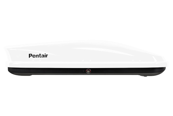 Бокс автомобильный на крышу Pentair PYTHON 400L белый глянец, двусторонний