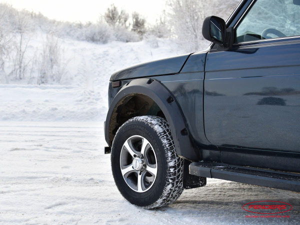 Расширители колёсных арок ВАЗ НИВА 4X4 URBAN 3D (передние 70 мм, задние 70 мм)