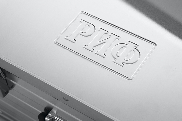 Ящик алюминиевый РИФ с замком 585х385х262 мм (ДхШхВ)