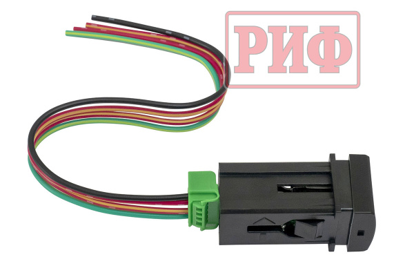 Кнопка ВКЛ/ВЫКЛ, белый, FRONT DIFF LOCK TOYOTA 22x22