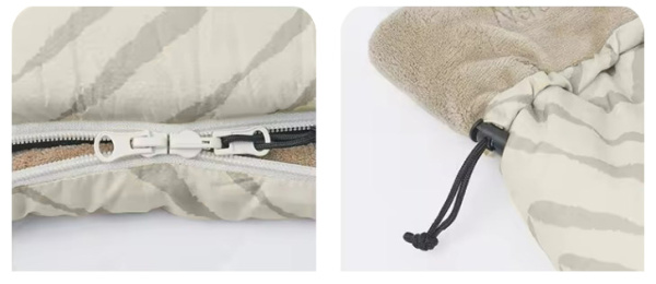 Мешок спальный Naturehike Shanmi, 210х80см, (ТК: +13C), бежевый