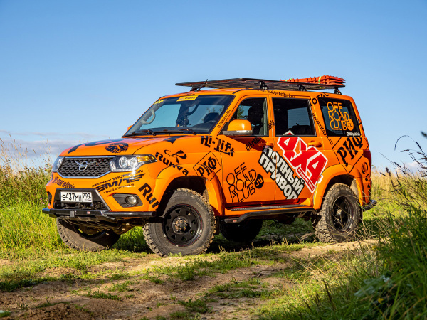 Багажник экспедиционный РИФ 1200x2100 мм УАЗ Патриот