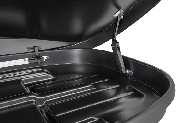 Бокс автомобильный на крышу Pentair RESORT 290 л черный глянец, двусторонний