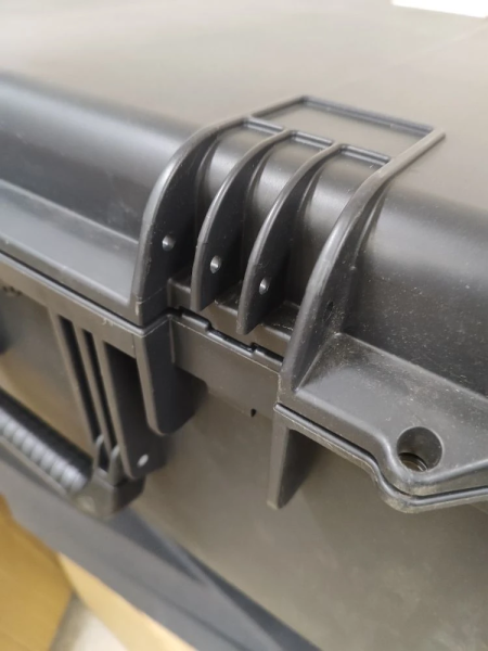 Кейс защитный ударопрочный РИФ 632x602x333 мм на колесах с телескопической ручкой IP67 (уценка)