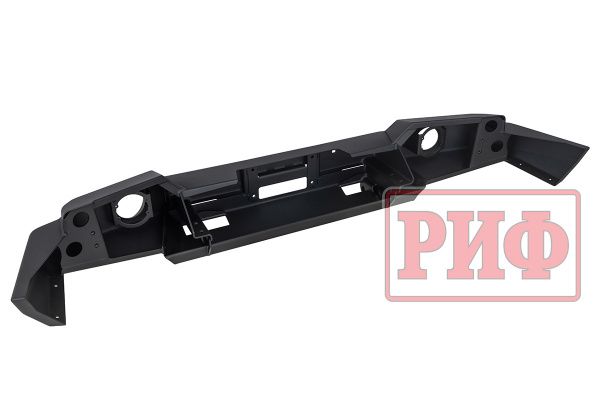 Бампер РИФ силовой передний для ГАЗ Соболь NN 4x4 под штатные фары, стандарт