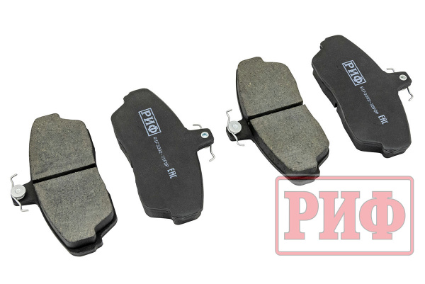 Колодки тормозные передние РИФ ГАЗ Соболь (3302-3501090) Колодки тормозные передние РИФ ГАЗ Соболь (3302-3501090)