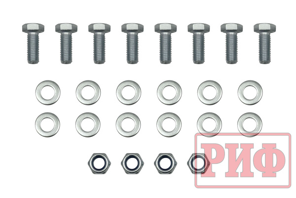 Фаркоп РИФ для задних бамперов РИФ нового образца для УАЗ Буханка (без шара и переходника)