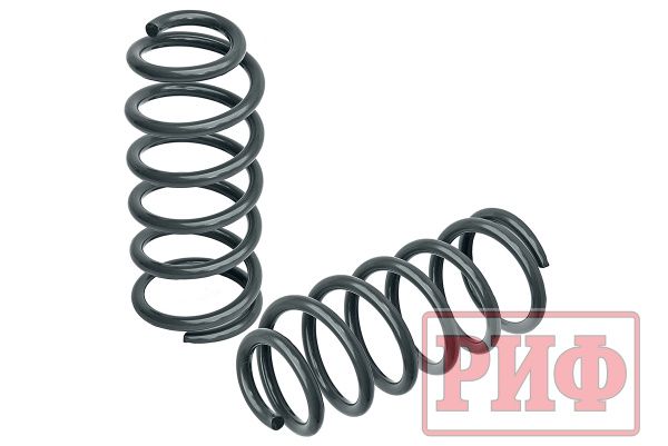 Пружины РИФ задние Toyota Land Cruiser Prado 120, 150 200-300 кг, Foton Tunland V9 +300 кг (постоянная нагрузка) лифт 45 мм