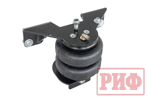 Пневмоподвеска РИФ для ГАЗ Соболь на передний мост для лифтованной подвески  30 мм
