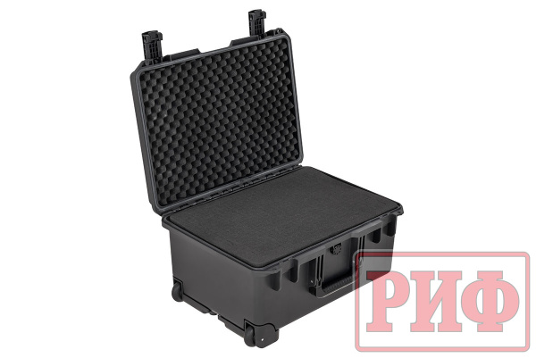 Кейс защитный ударопрочный РИФ 538x406x269 мм на колесах с телескопической ручкой