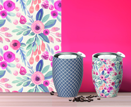 Термостакан IMPERIAL COFFEE, 300 мл, цветы Термостакан IMPERIAL COFFEE, 300 мл, цветы