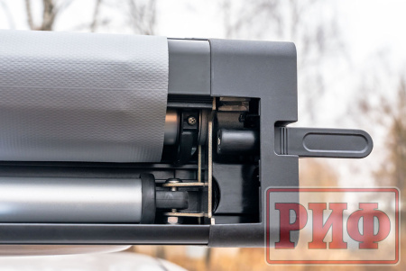 Маркиза автомобильная РИФ 2,5х2,5 м полуавтомат (винил) темно-серая