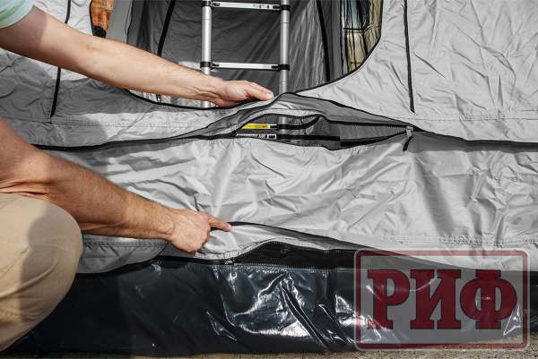Тамбур к палатке РИФ Soft RT02-160 PRO, тент серый