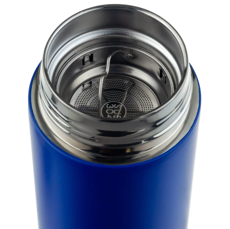 2 Термос PERFEO 450 мл, с термодатчиком, синий 2 Термос PERFEO 450 мл, с термодатчиком, синий