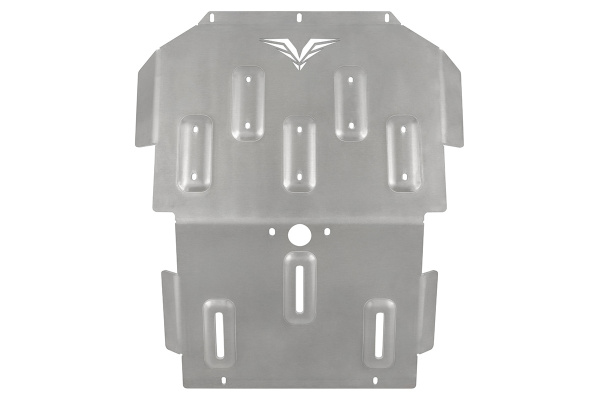 Защита Falcon радиатора, картера, РК, КПП для Toyota Land Cruiser 100, бензин. 4.7 л, алюминий 8 мм