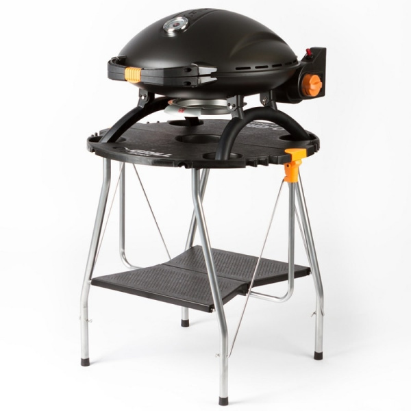 Гриль газовый O-GRILL 800T чёрный (в комплекте адаптер тип А)
