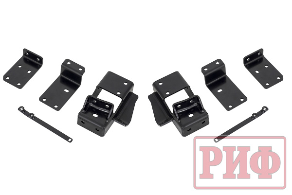 Бампер РИФ силовой передний Mitsubishi Pajero Sport 2015-2020 с защитой радиатора Бампер РИФ силовой передний Mitsubishi Pajero Sport 2015-2020 с защитой радиатора