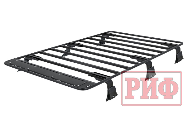 Багажник экспедиционный (платформа) РИФ 1350x2100 мм Toyota Land Cruiser 78 (высота крепежа 199 мм)