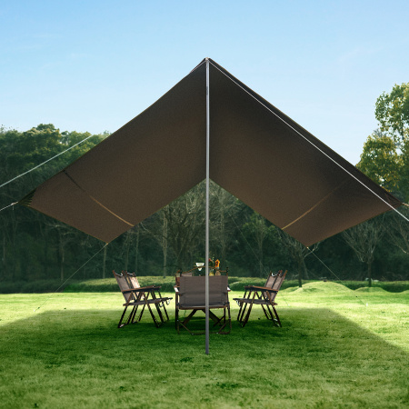 3 Тент кемпинговый Naturehike 2,9х4 м., янтарный