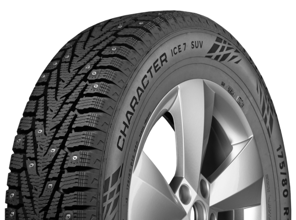 Шина IKON Tyres Character Ice 7 SUV 265/60 R18 114T XL шипованные