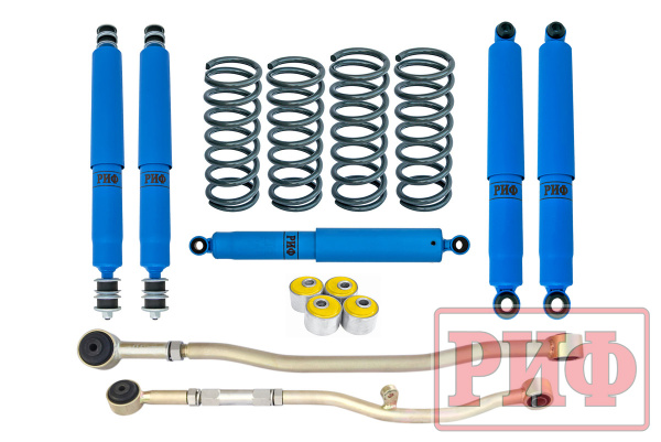Лифт-комплект РИФ арктический Nissan Patrol Y61 2000+ лифт 50 мм средний (левый руль)