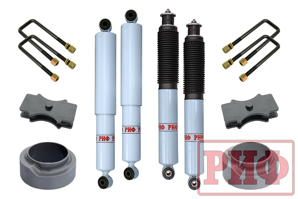 Лифт-комплект РИФ лайт 2 газовый УАЗ Патриот лифт 30 мм