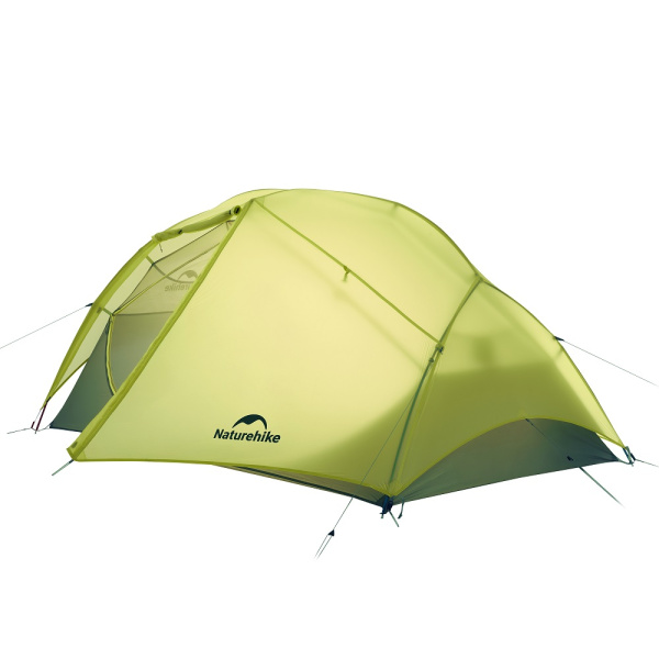 Палатка Naturehike Star River EXT Si 2-местная, алюминиевый каркас, сверхлегкая, желтая