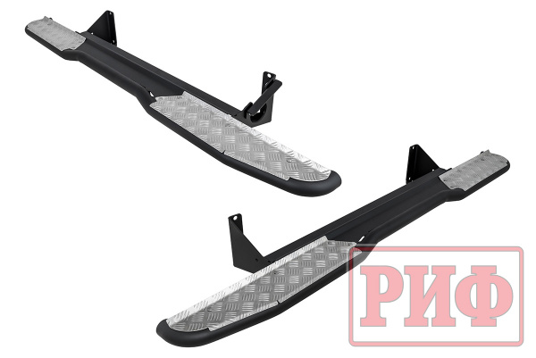Пороги РИФ силовые Toyota Land Cruiser 78 2007+