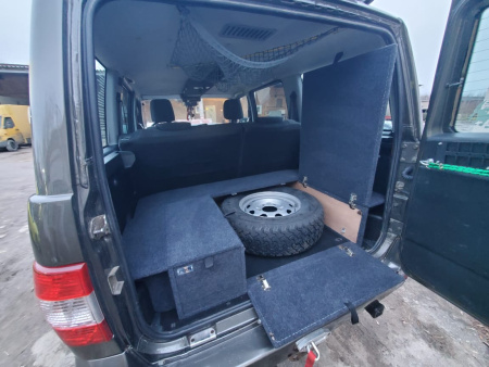 Органайзер в багажник (под запаску) для УАЗ Патриот с 2015г.в.